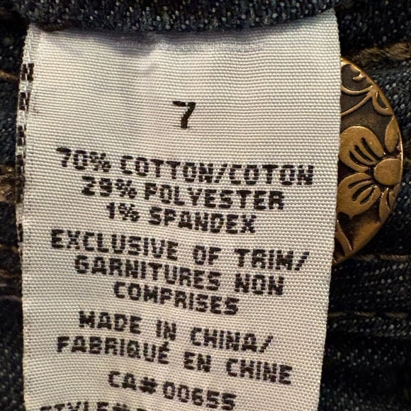 Hollywood Women's Blue Jeans - Picture 3 of 5